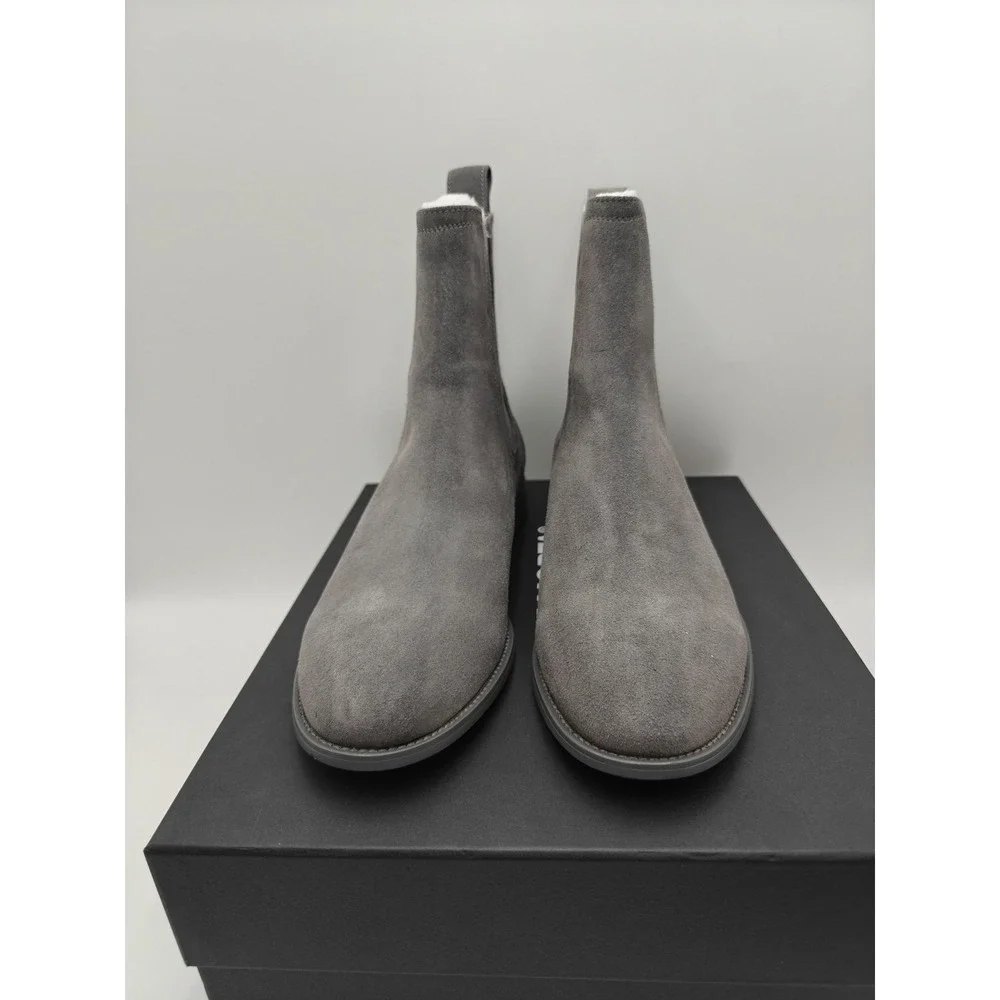 Saint Morta Boots Mens Size 11 Gray Suede Nomad‎ Chelsea Ankle Dress Casual